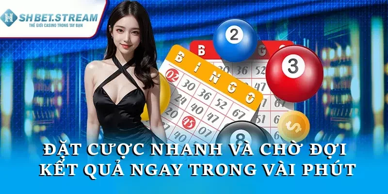 Đặt cược nhanh và chờ đợi kết quả ngay trong vài phút